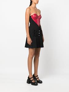 moschinojeans MOSCHINO JEANS Mini-jurk met print - Zwart
