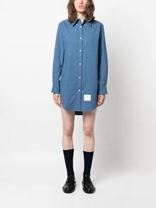 thombrowne Thom Browne Blousejurk met logopatch - Blauw