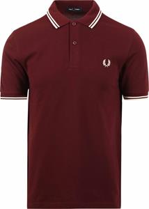Fred Perry - Twin Tipped Shirt - Bordeauxrode Polo