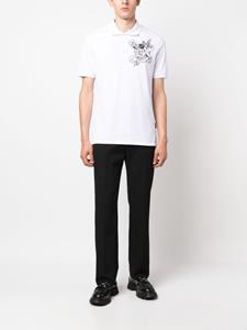 philippplein Philipp Plein Katoenen poloshirt - Wit