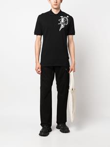 philippplein Philipp Plein Jersey poloshirt - Zwart