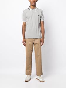 fredperry Fred Perry Poloshirt met contrasterende afwerking - Grijs