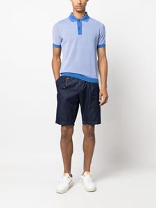 paul&shark Paul & Shark Poloshirt met logopatch - Blauw