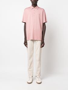 Herno Poloshirt met geborduurd logo - Roze
