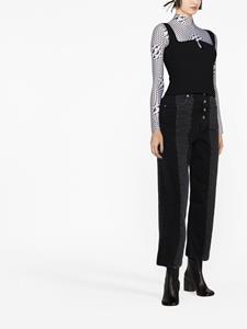 mm6maisonmargiela MM6 Maison Margiela Cropped jeans - Zwart