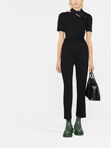 Moncler High waist broek - Zwart