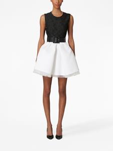 carolinaherrera Carolina Herrera Midi-jurk met jacquard - Zwart