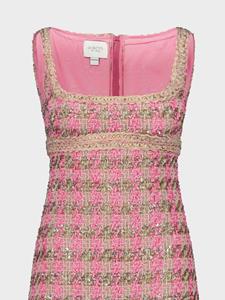 Giambattista Valli Tweed mini-jurk - Roze
