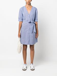 tommyhilfiger Tommy Hilfiger Blousejurk met ceintuur - Wit