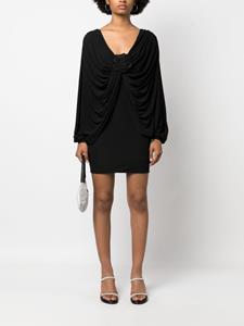 giuseppedimorabito Giuseppe Di Morabito Mini-jurk met ruches - Zwart