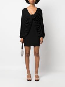 Giuseppe Di Morabito draped detail dress - Zwart