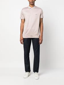 tommyhilfiger Tommy Hilfiger Poloshirt met logopatch - Beige