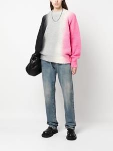 maisonmargiela Maison Margiela Gerafelde straight jeans - Blauw