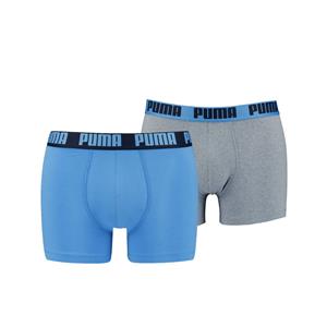 Puma Boxershorts Basic 2-pack Regal Blue / Mid Gey-XL