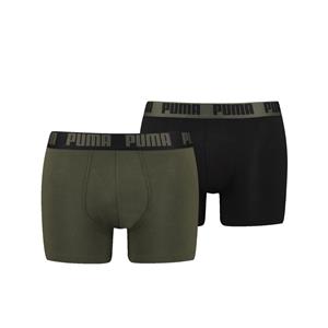 Puma Boxershorts Basic 2-pack Forest Night / Black-M