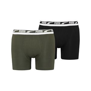 Puma Boxershorts Multi Logo 2-pack Forest Night-XL