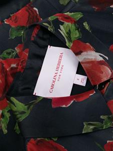 carolinaherrera Carolina Herrera Blousejurk met bloemenprint - Blauw
