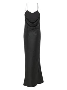 saintlaurent Saint Laurent Zijden onderjurk - Zwart
