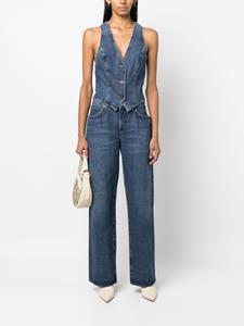 AGOLDE High waist straight jeans - Blauw