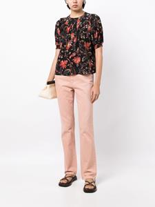 Ulla Johnson Straight jeans - Roze