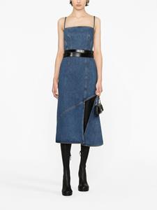 alexandermcqueen Alexander McQueen Midi-jurk met split - Blauw