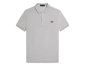 Fred Perry - Plain Shirt - Grijze Polo Heren