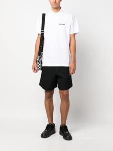 palmangels Palm Angels Poloshirt met geborduurd logo - Wit