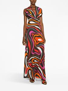 PUCCI Jurk met abstracte print - Veelkleurig