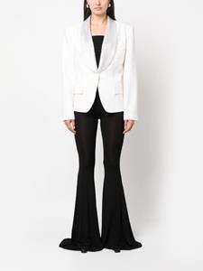 Giuseppe Di Morabito stretch-jersey flared trousers - Zwart