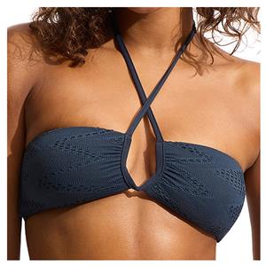 Seafolly - Women's Chiara Diamond Wire Bandeau - Bikinitop, blauw