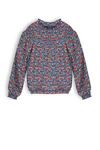NoNo Meisjes blouse floral tanily ensign