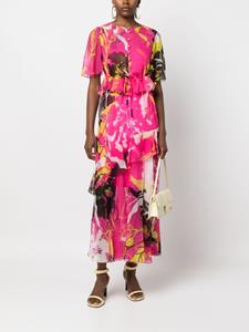 Prabal Gurung Jurk met botanische print - Roze