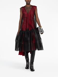 maisonmargiela Maison Margiela Tule mini-jurk - Zwart