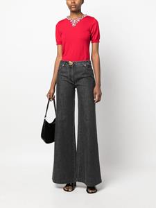 Moschino Flared jurk - Zwart