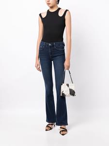 FRAME mid-rise flared jeans - Blauw