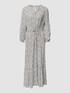 TOM TAILOR Jerseykleid Gemustertes Kleid mit Volants