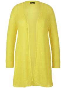 FRAPP Strickjacke aus unifarbenem Stoff
