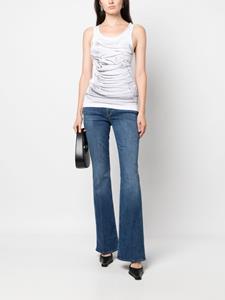 MOTHER Jeans met dubbele hak - Blauw