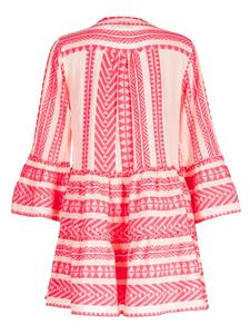 Devotion Ella Mini-jurk met zigzag patroon - Roze