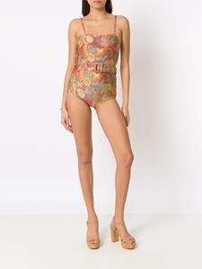 amirslama Amir Slama Badpak met print - Rood