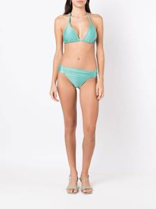 Lygia & Nanny Bikinislip met ruches - Blauw