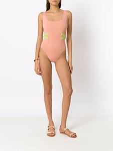 clubebossa Clube Bossa Badpak met touw detail - Roze