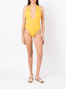 clubebossa Clube Bossa Badpak met V-hals - Geel