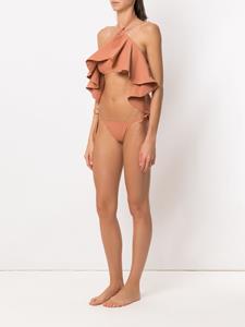 amirslama Amir Slama Badpak met ruche - Beige