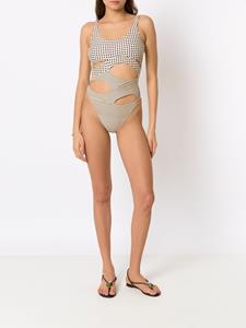 amirslama Amir Slama Badpak met stippen - Beige