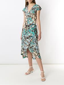 lygia&nanny Lygia & Nanny Wikkeljurk met print - Blauw