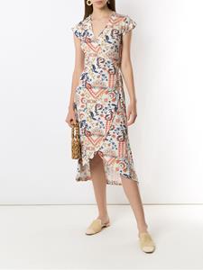 lygia&nanny Lygia & Nanny Wikkeljurk met print - Beige