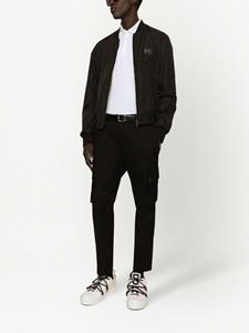 dolce&gabbana Dolce & Gabbana Piqué poloshirt met logolabel - Wit