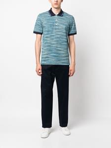 Missoni Fijngebreid poloshirt - Blauw