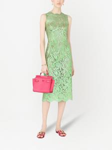 dolce&gabbana Dolce & Gabbana Semi-doorzichtige jurk - Groen